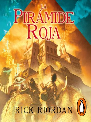 cover image of La pirámide roja (Las crónicas de los Kane 1)